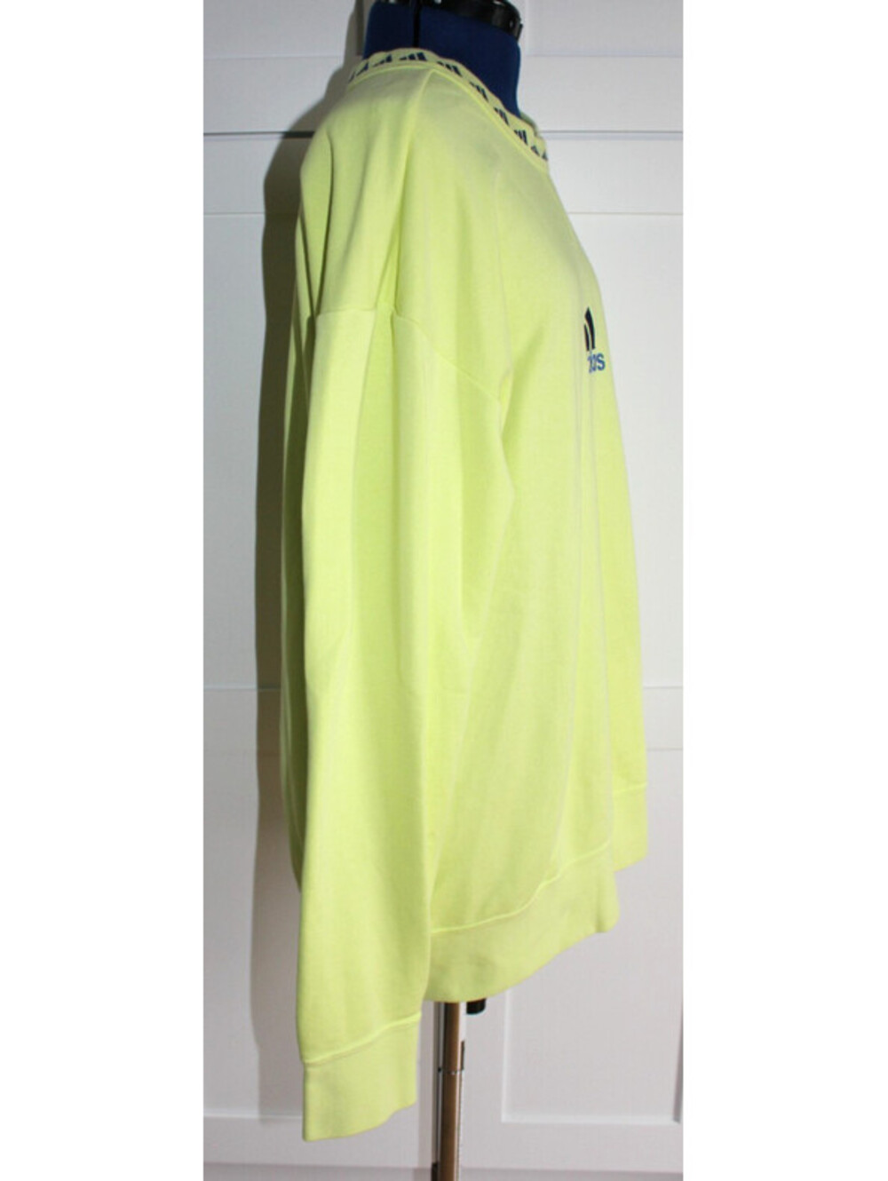 adidas Juventus FC Sweatshirt Mens Large L Signal Green Crewneck Soccer Pullover - Picture 10 of 14
